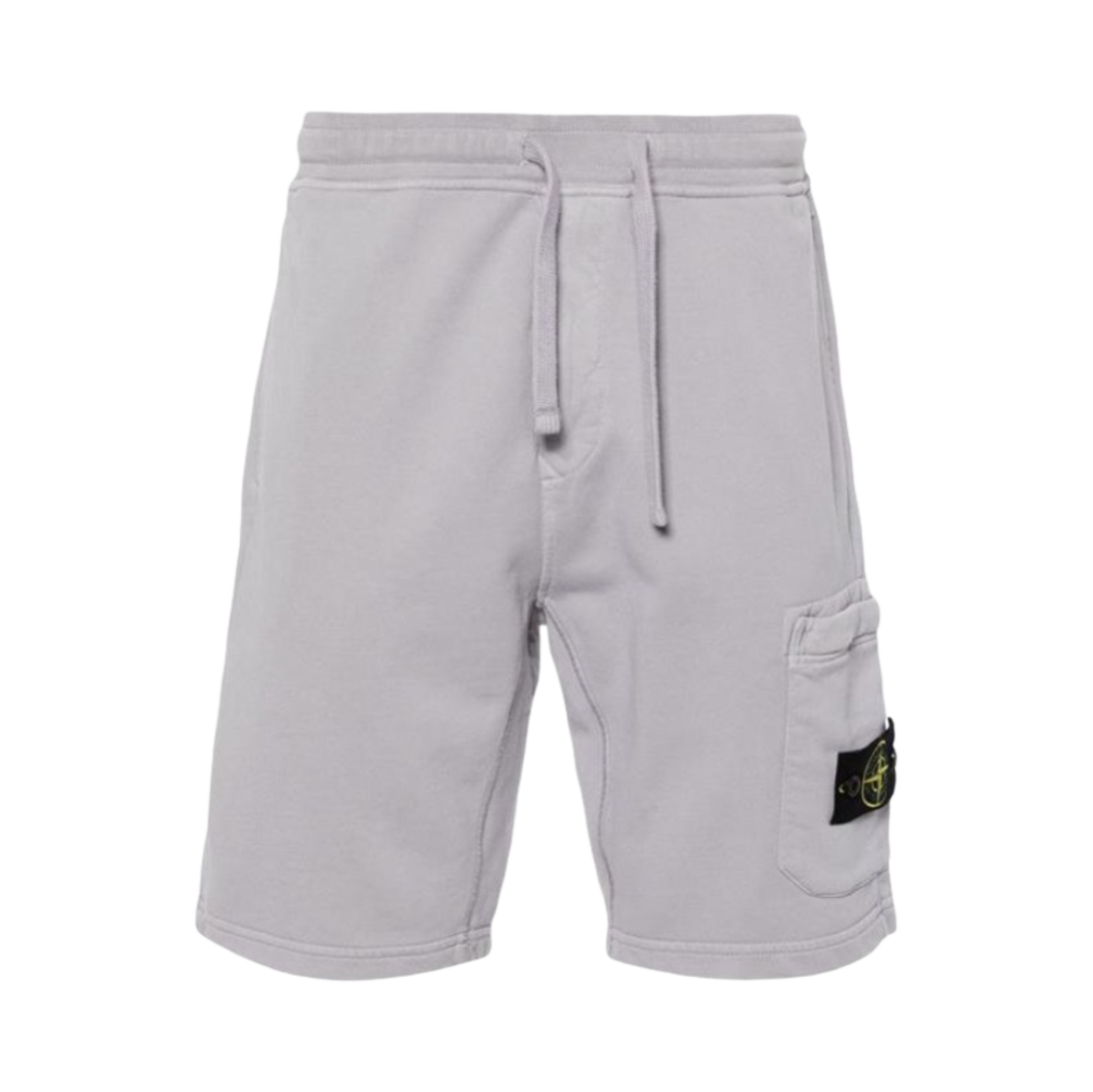 801564651-V0064 Stone Island 64651 Fleece Bermuda Shorts Dust Gray - 24SS - 대표 이미지 #1
