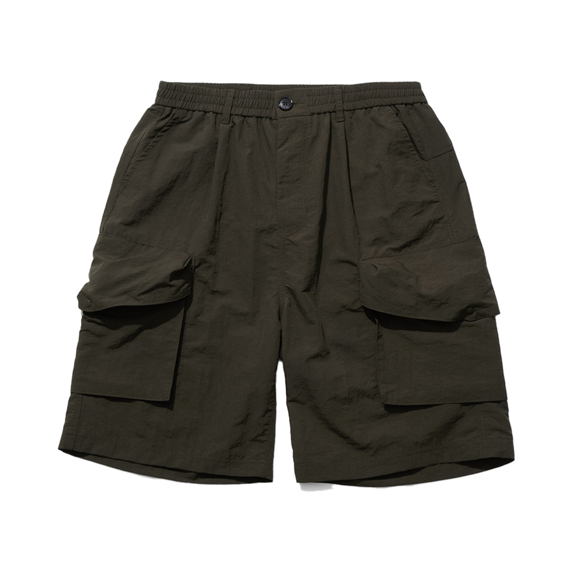 25SMHP038KH Ogarp Nylon Utility Shorts Khaki