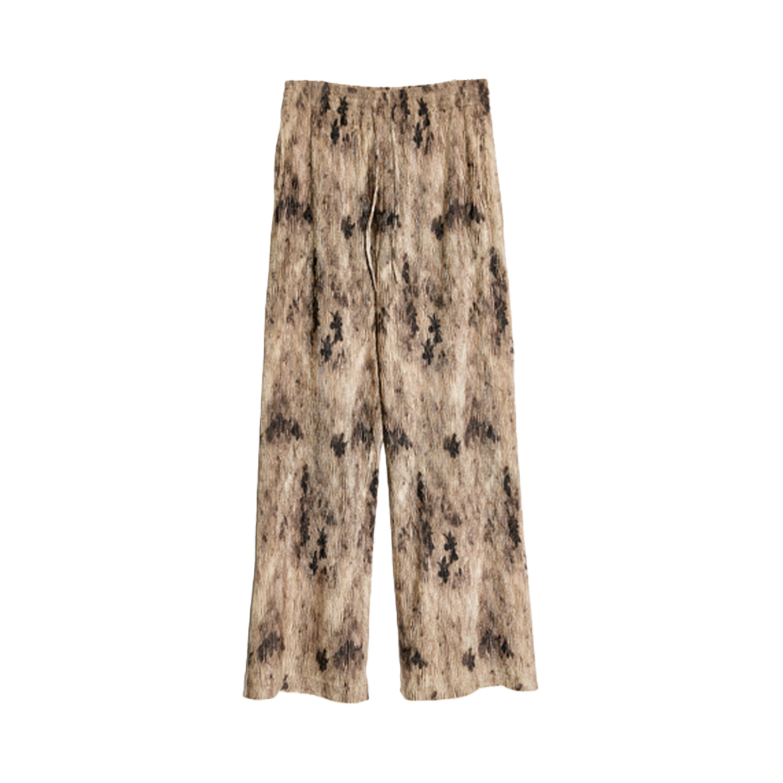 엔오르 우먼 스메지 벨루어 밴딩 팬츠 베이지(Enor Women Smudge Velour Banding Pants Beige)