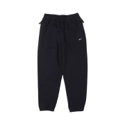 Nike Solo Swoosh French Terry Pants Black - Asia