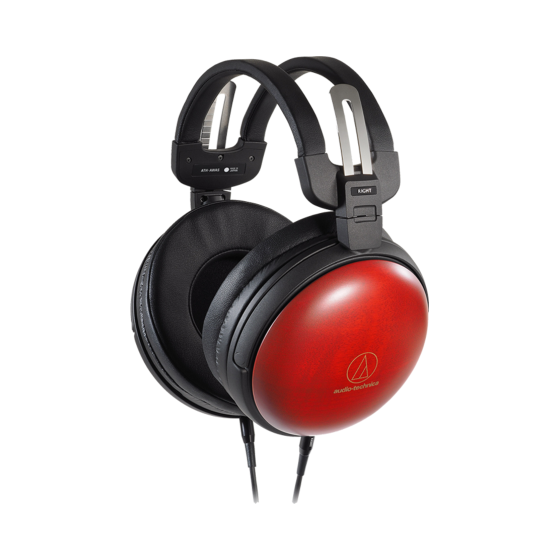 오디오테크니카 ATH-AWAS 아사다 벚꽃 하우징 하이레졸루션 헤드폰(Audio-Technica ATH-AWAS Audiophile Closed Back Dynamic Wooden Headphones)