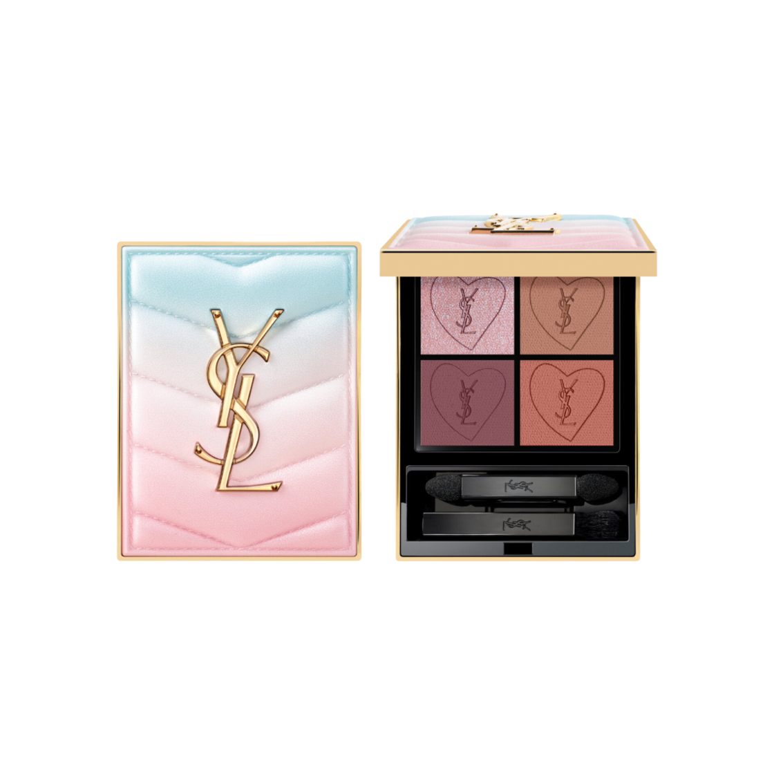 - Yves Saint Laurent Valentine's Day Limited Edition Couture Mini Clutch Luxury Eyeshadow 125 Endless Love