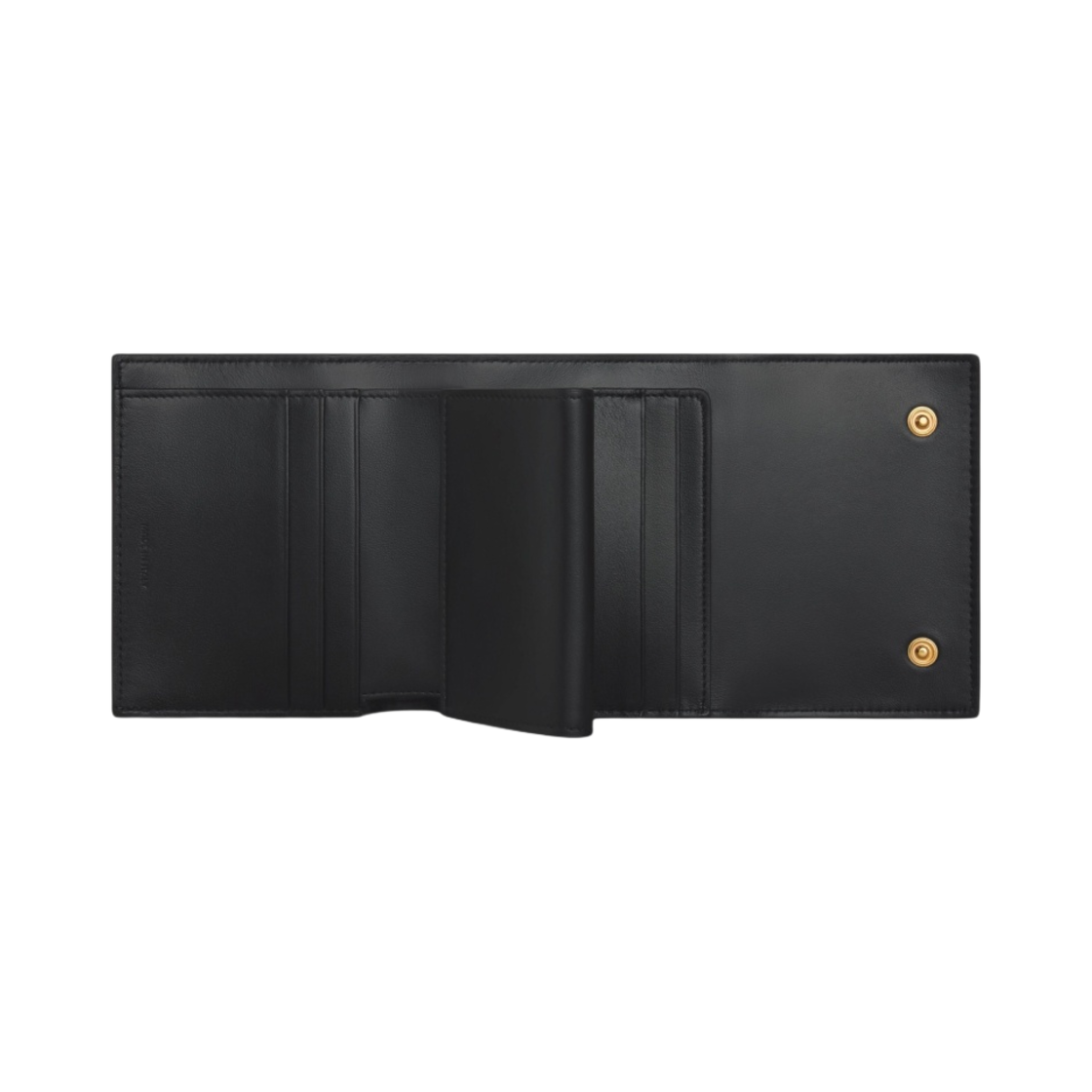 셀린느 그레인드 카프스킨 스몰 트라이폴드 월렛 블랙(Celine Small Tri-Fold Wallet in Grained Calfskin Black) - 3