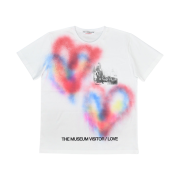 [KREAM 단독] The Museum Visitor Berlin Love Heart Sprayed T-Shirt White