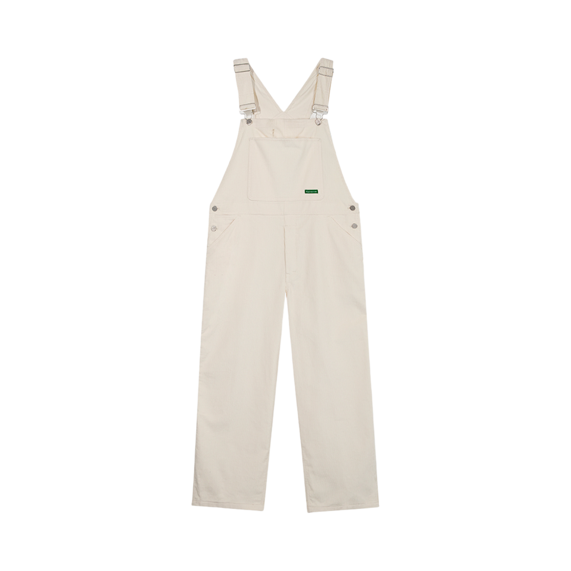 그린버터 코듀로이 오버롤 팬츠 아이보리(Greenbutter Corduroy Overall pants Ivory)