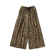 Kapital Combed Burberry Leopard Print Rude Baggy Pants Brown