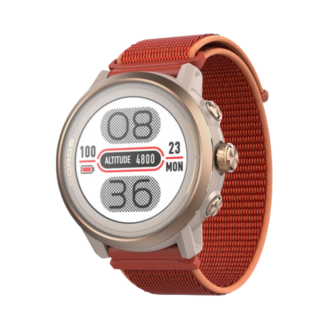 코로스 아펙스 2 GPS 아웃도어 워치 코랄 (국내 정식 발매 제품)(Coros Apex 2 GPS Outdoor Watch Coral (Korean Ver.))