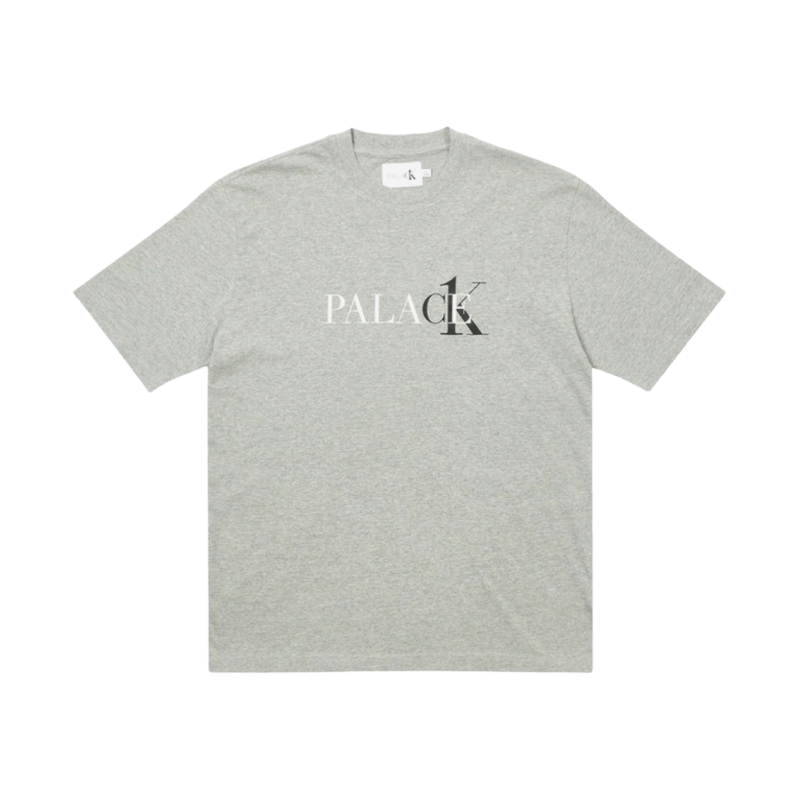 팔라스 x CK1 티셔츠 라이트 그레이 헤더 - 22SS(Palace x CK1 T-Shirt Light Grey Heather - 22SS)