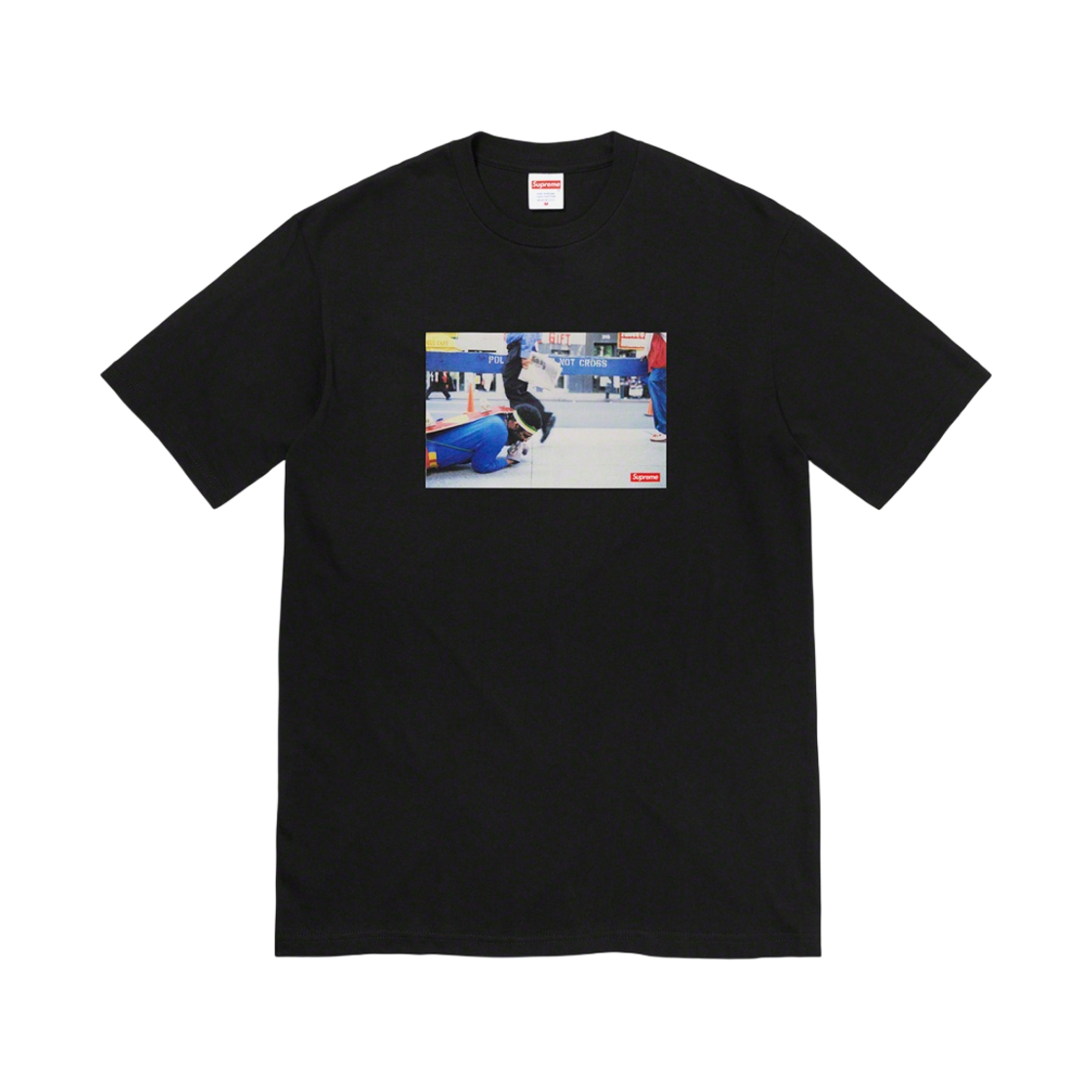 슈프림 포프.L 그레이트 화이트 웨이 티셔츠 블랙 - 22FW(Supreme Pope.L Great White Way T-Shirt Black - 22FW) - 1