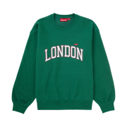 Supreme London Shop Small Box Crewneck Green - 24SS