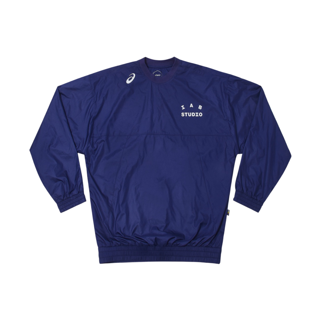 아이앱 스튜디오 x 아식스 네이비 우븐 셔츠(IAB Studio x Asics Navy Woven Shirt)