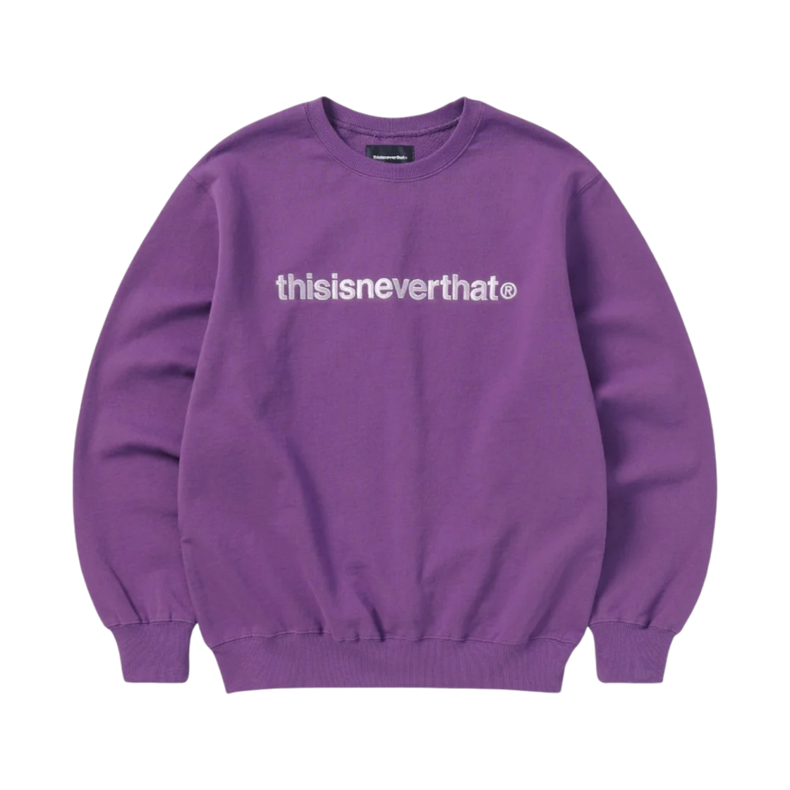 디스이즈네버댓 티-로고 크루넥 퍼플(Thisisneverthat T-Logo Crewneck Purple) - 1