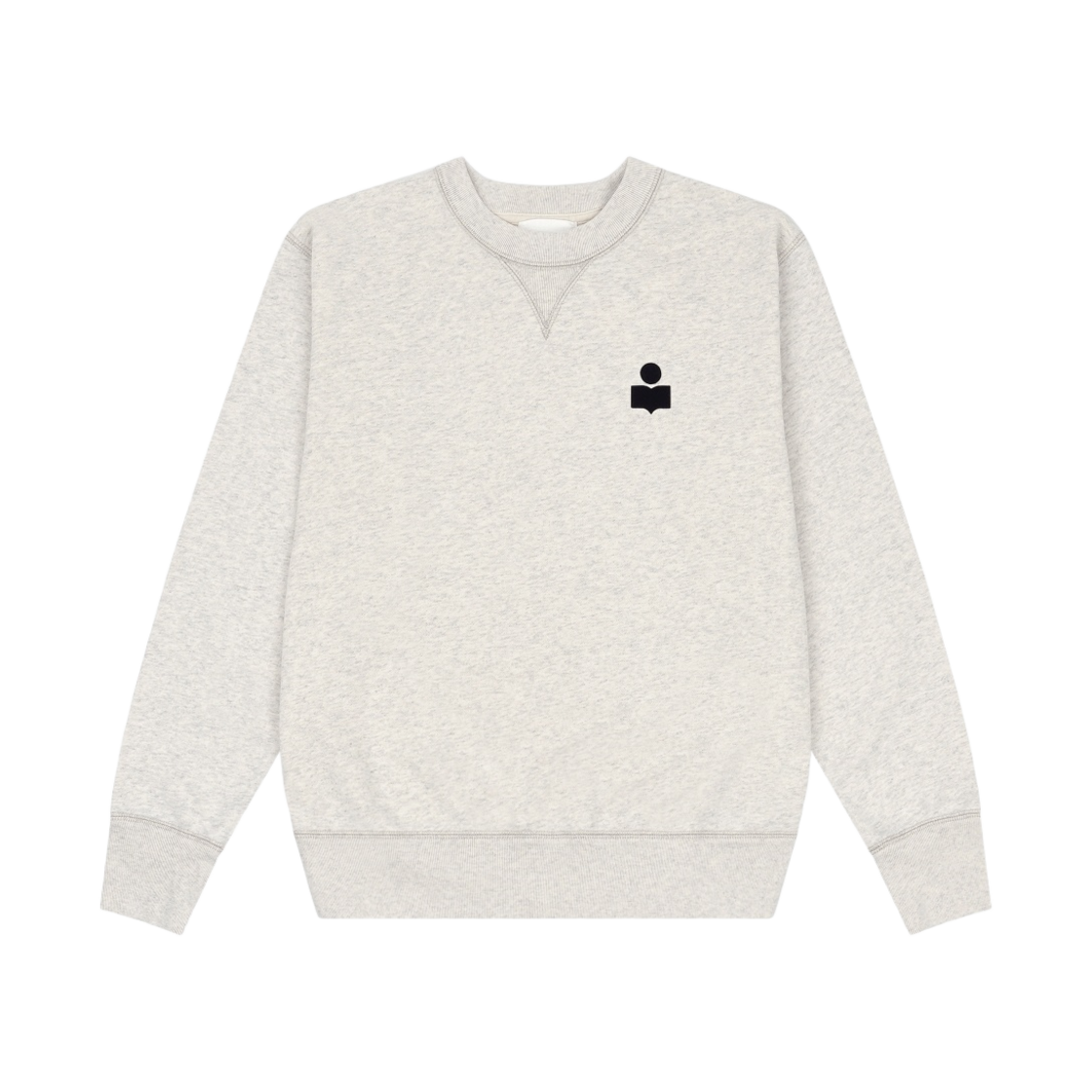 SW0030HA-A1M05H-23EC Isabel Marant Mike Logo Sweatshirt Ecru - 23SS