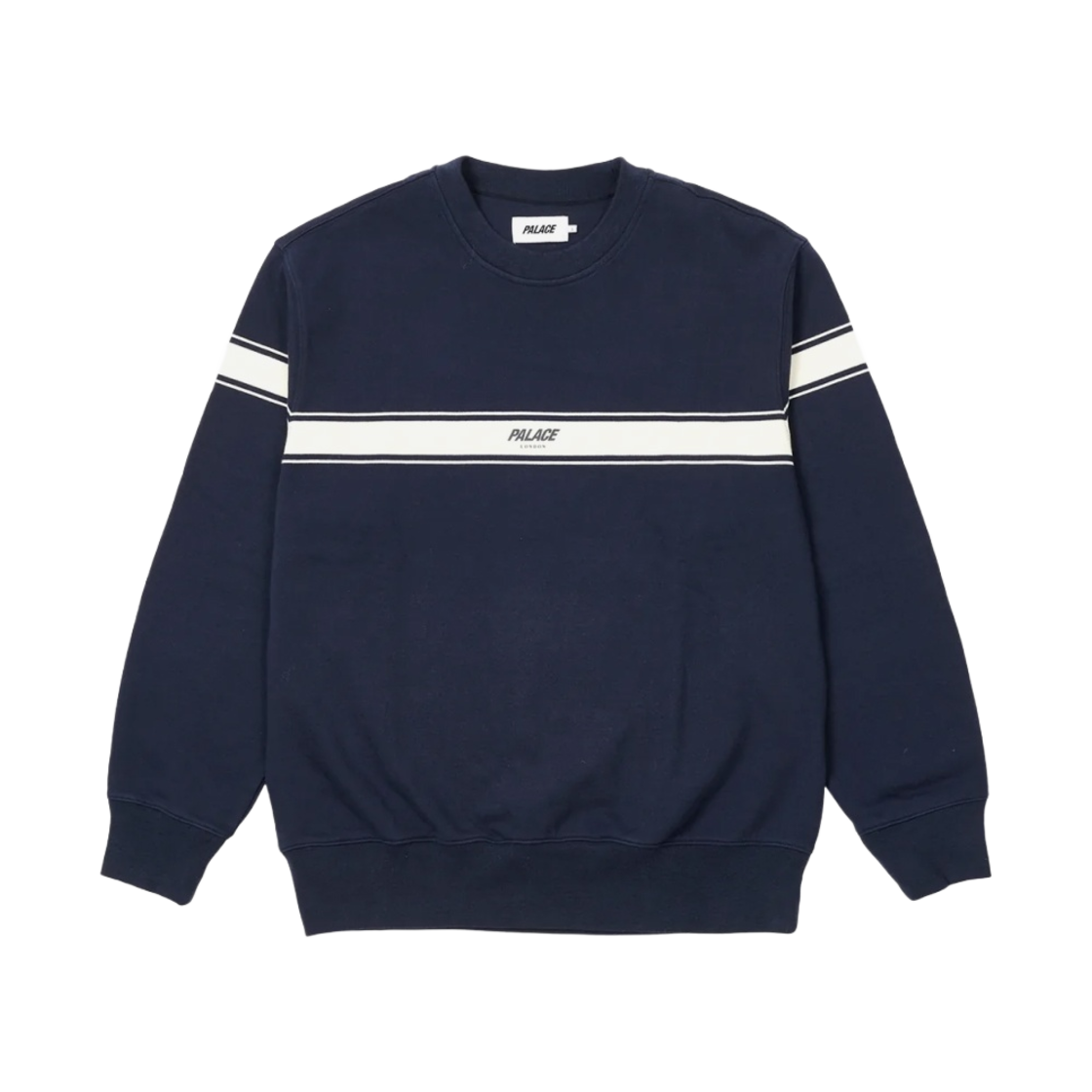 팔라스 런던 트라이 밴드 크루넥 네이비 - 22FW(Palace London Tri Band Crew Navy - 22FW) - 1