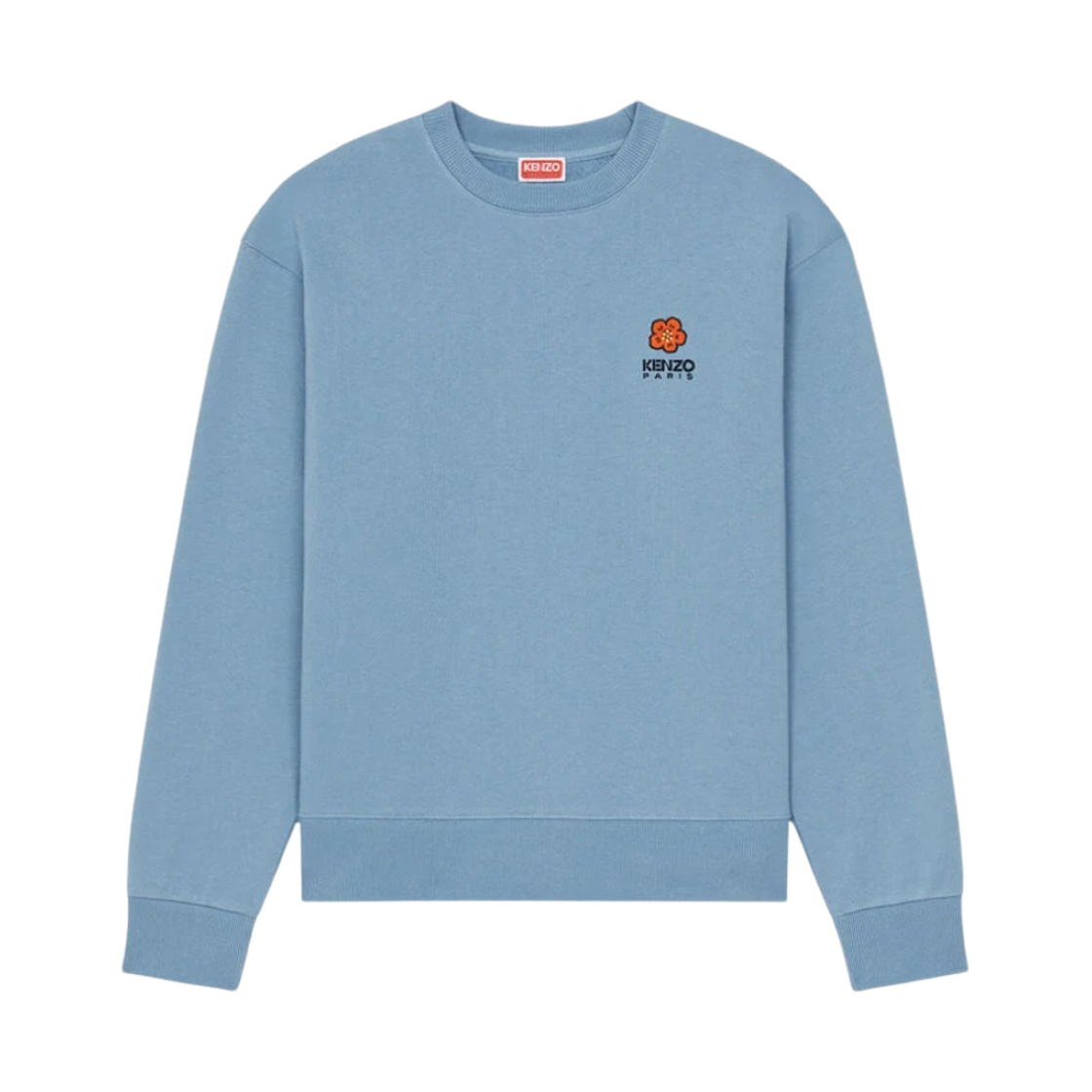 겐조 보케 플라워 크레스트 스웨트셔츠 시안(Kenzo Boke Flower Crest Sweatshirt Cyan) - 1