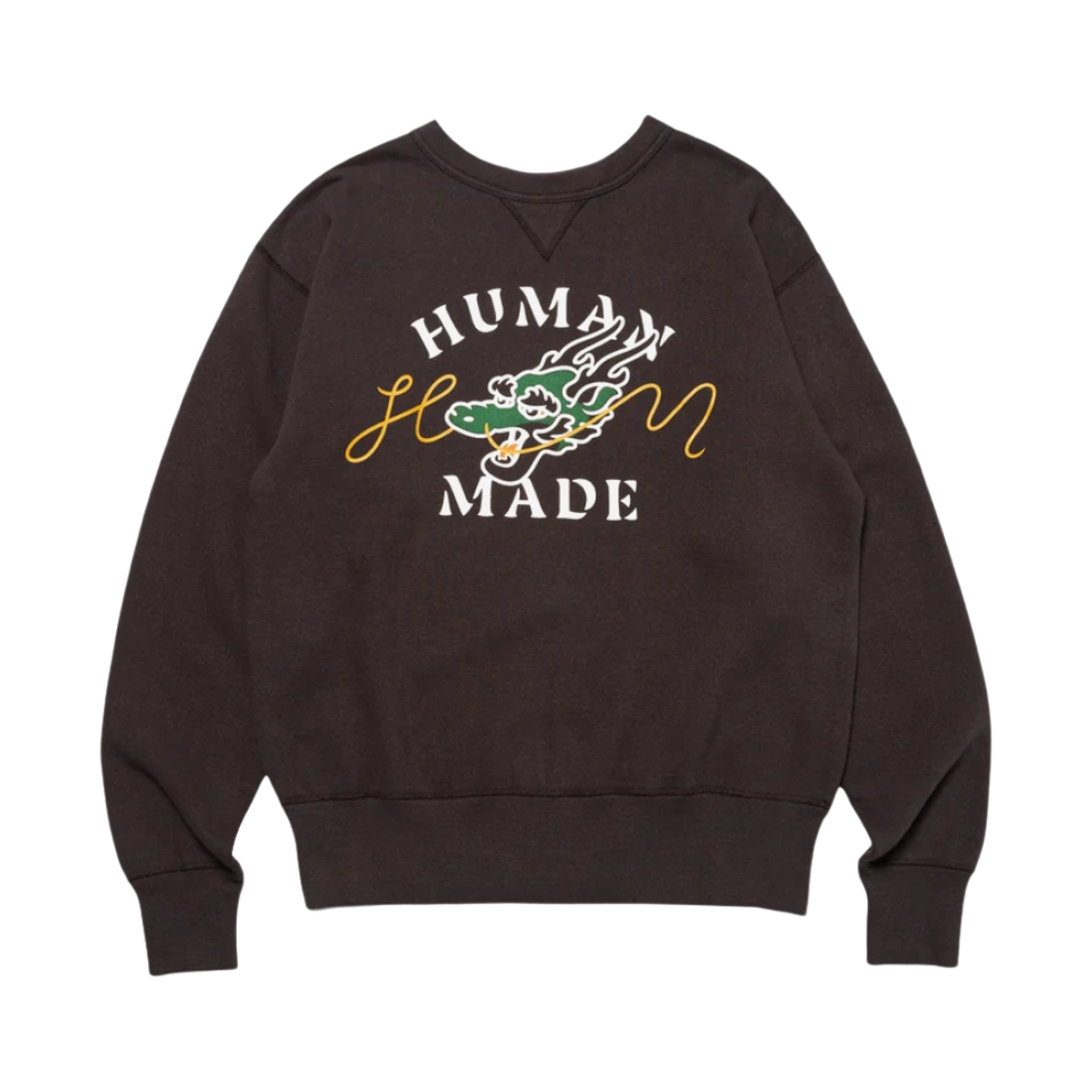 휴먼 메이드 드래곤 스웨트셔츠 #1 블랙(Human Made Dragon Sweatshirt #1 Black) - 1