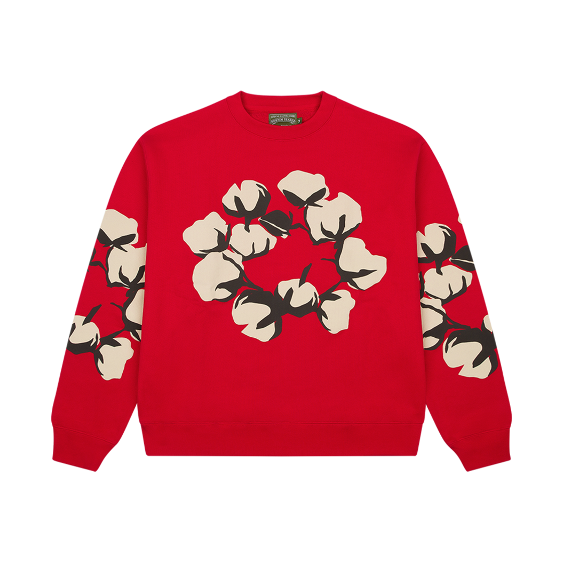 데님 티어스 x CPFM 크루넥 레드