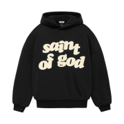 Fear of God x Saint Mxxxxxx Saint of God Hoodie Black