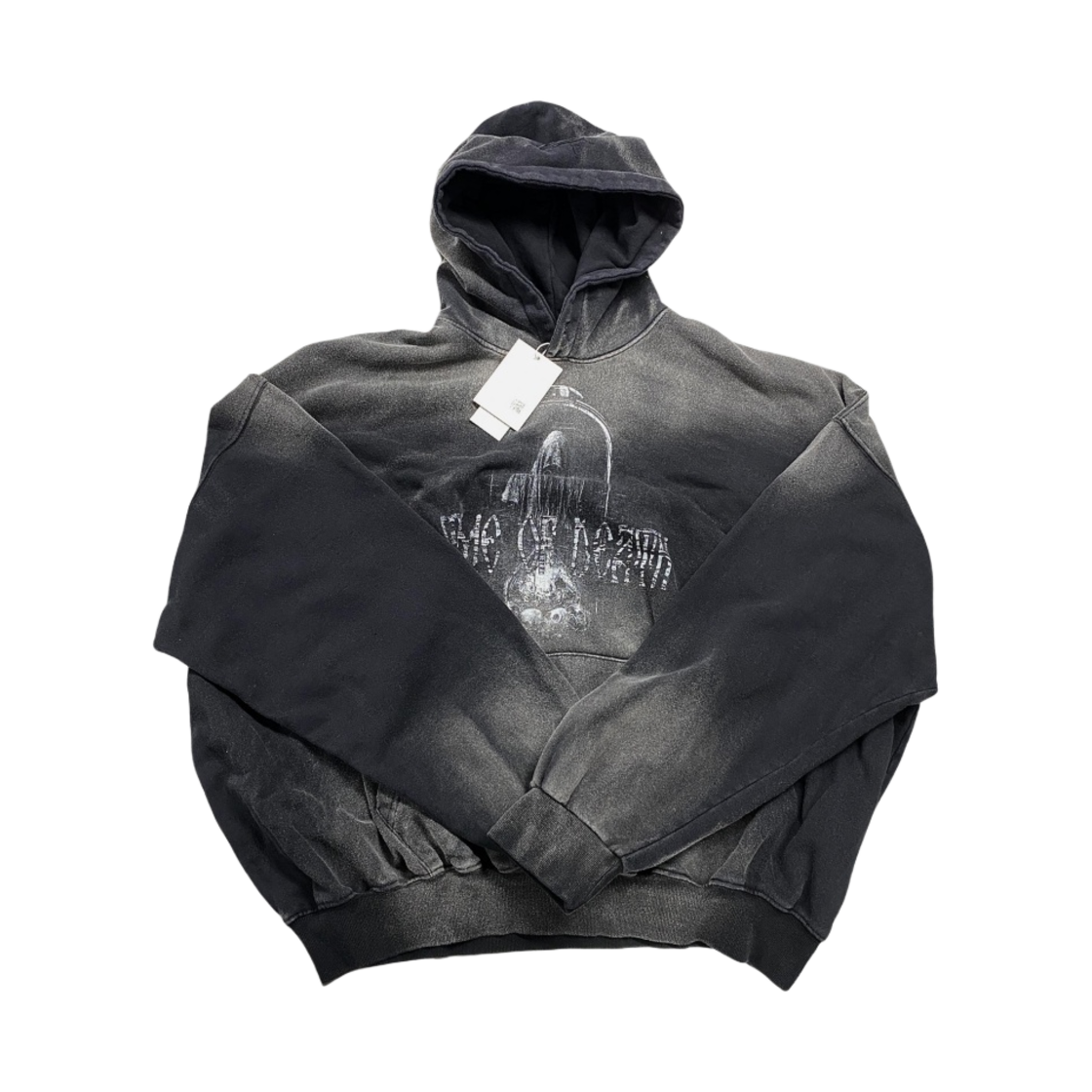 언더마이카 타임 오브 데스 오버사이즈 후드 메탈 - 23FW