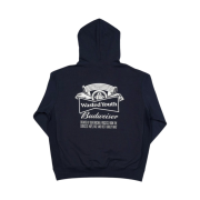 Verdy Wasted Youth x Budweiser Hoodie Navy