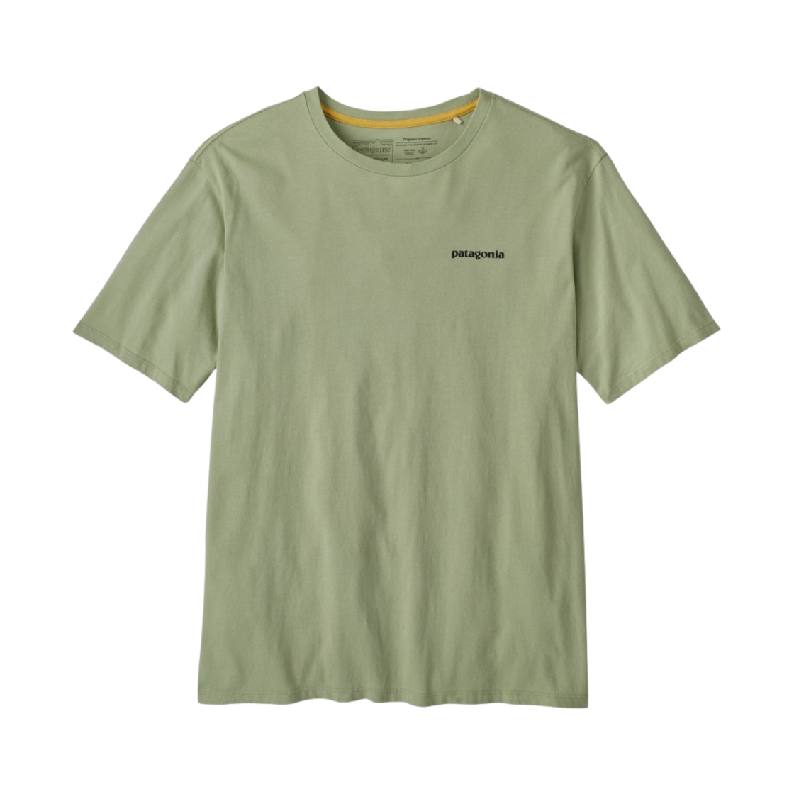 파타고니아 P-6 미션 오가닉 티셔츠 살비아 그린(Patagonia P-6 Mission Organic T-Shirt Salvia Green) - 2