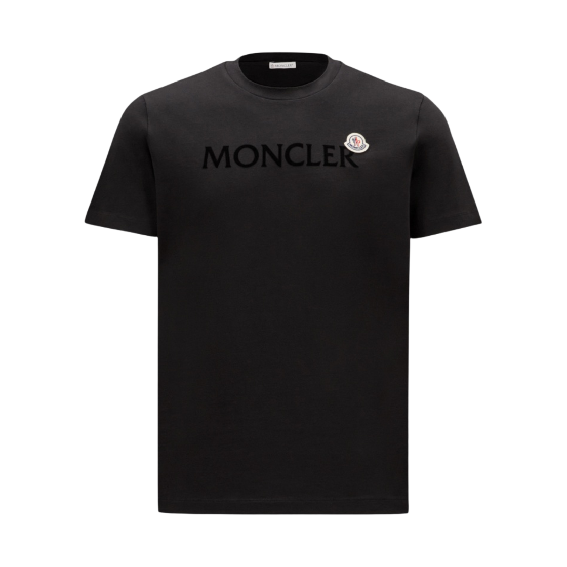 몽클레르 로고 티셔츠 블랙 - 23FW(Moncler Logo T-Shirt Black - 23FW) - 1