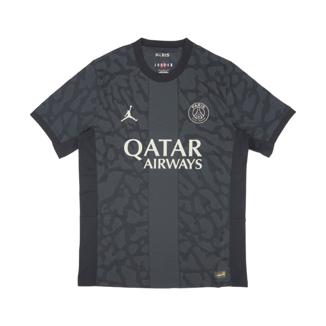 조던 x 파리 생제르맹 2023/24 드라이핏 ADV 매치 3rd 저지 앤트러사이트 (논 마킹 버전)(Jordan x Paris Saint-Germain 2023/24 Dri-Fit ADV Match 3rd Jersey Anthracite (Non Marking Ver.))