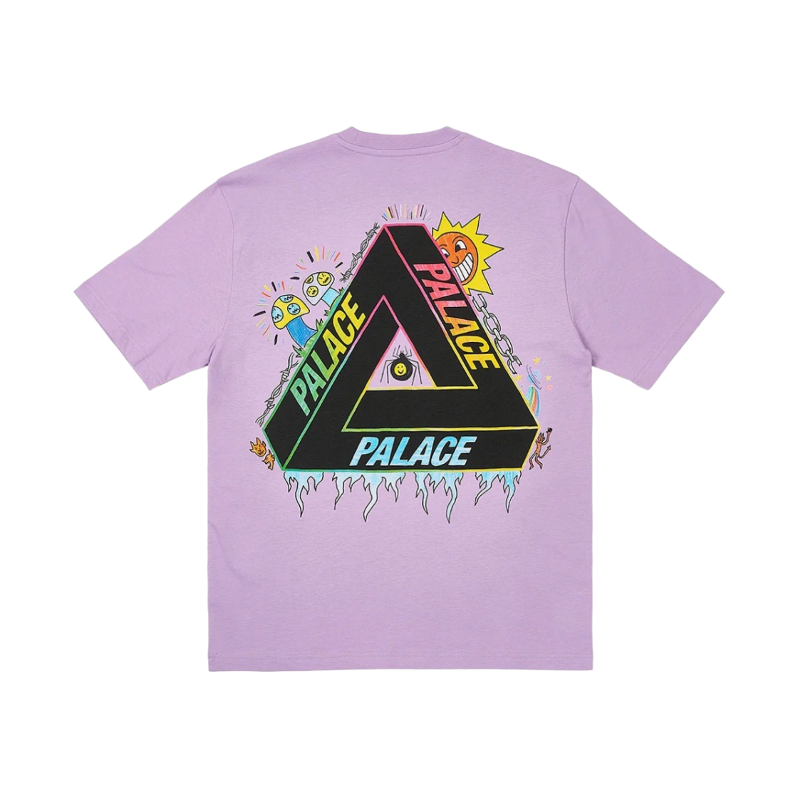 팔라스 트라이로티 티셔츠 라이트 퍼플 - 23FW(Palace Tri-Lottie T-Shirt Light Purple - 23FW) - 1