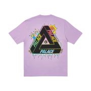 Palace Tri-Lottie T-Shirt Light Purple - 23FW