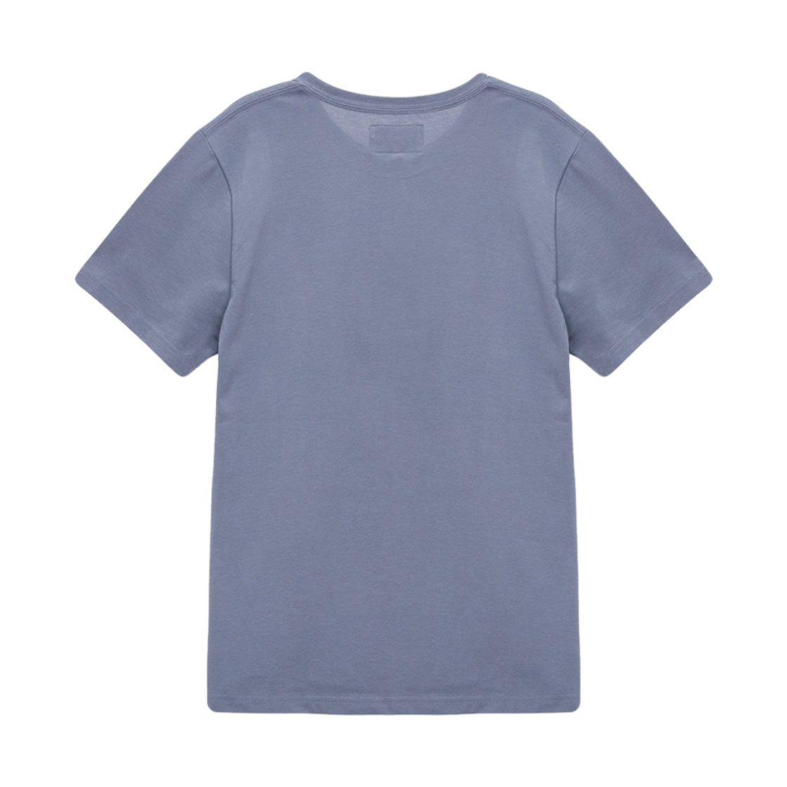 (W) 마뗑킴 잉크 스프레디드 레터링 탑 스모크 블루((W) Matin Kim Ink Spreaded Lettering Top Smoke Blue) - 2