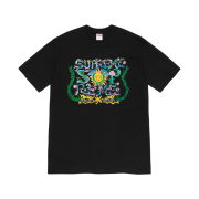 Supreme Crest T-Shirt Black - 21SS