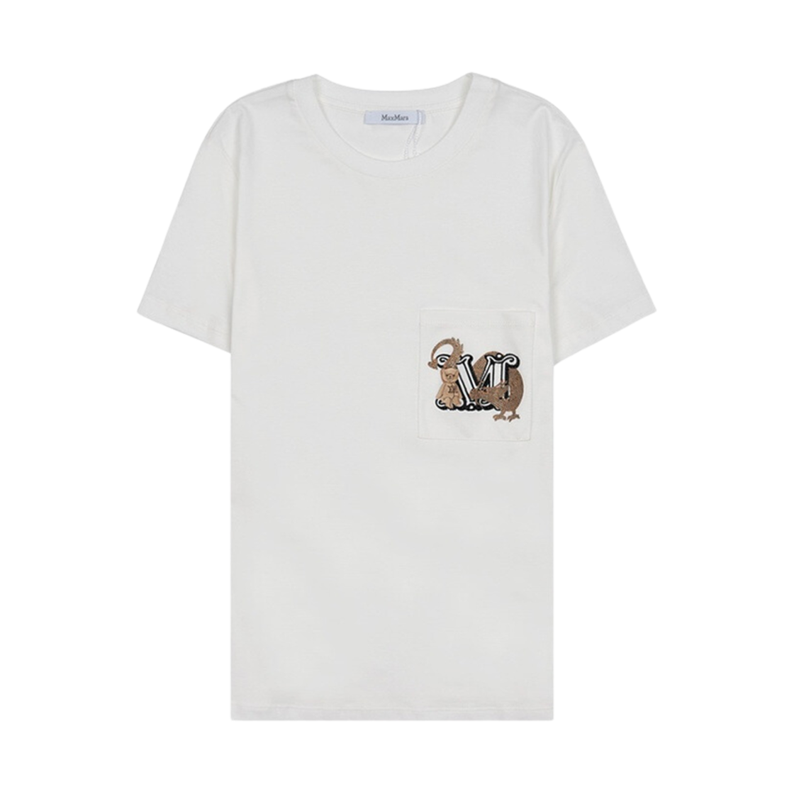 ELMO-006 (W) Max Mara Elmo T-Shirt Ivory