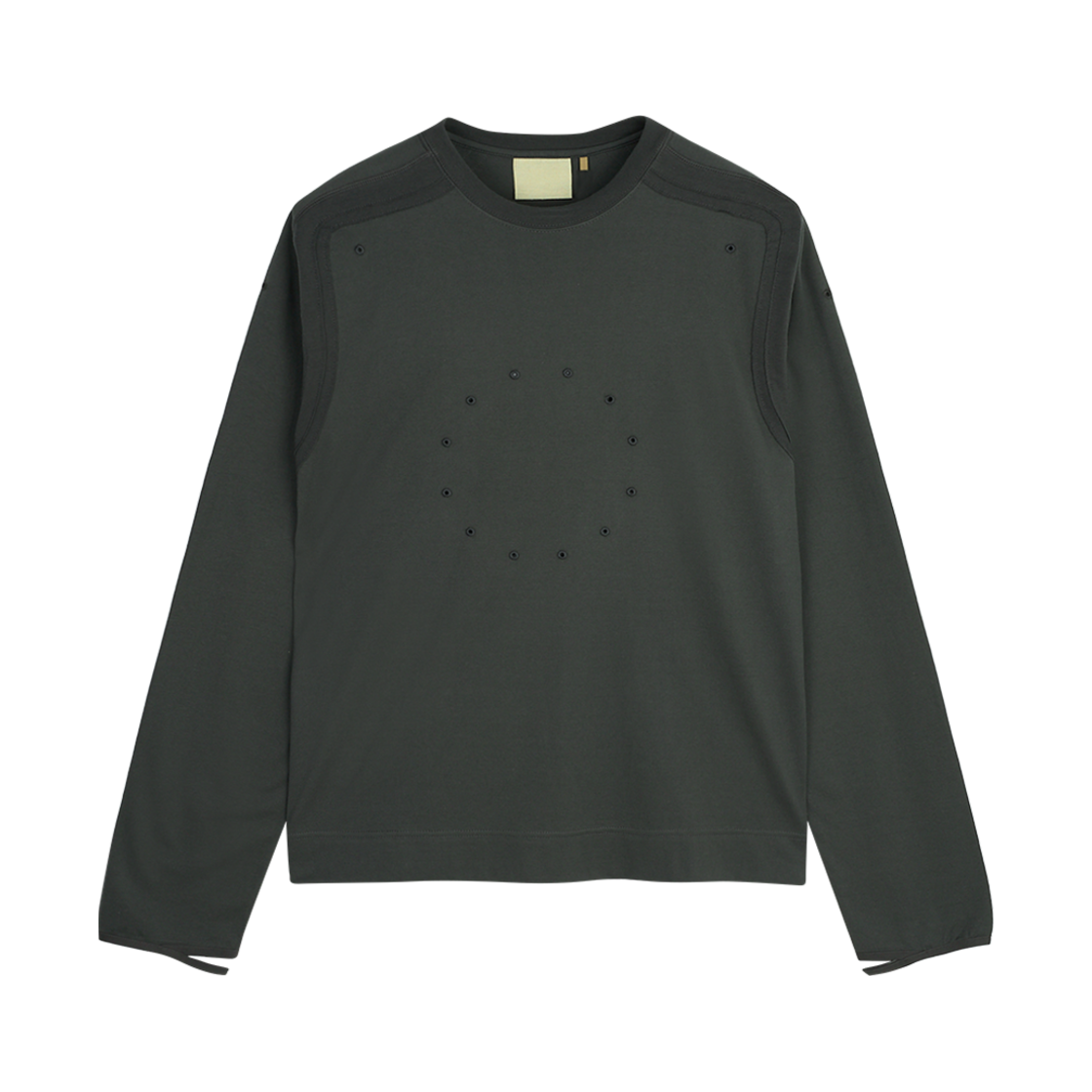 KM4DTSLJY09RG [KREAM 단독] Jian Ye Orbit Long T Charcoal - 24FW