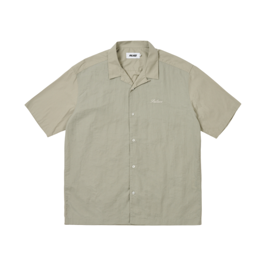 Palace Double Faced Shirt Concrete Grey - 24FW