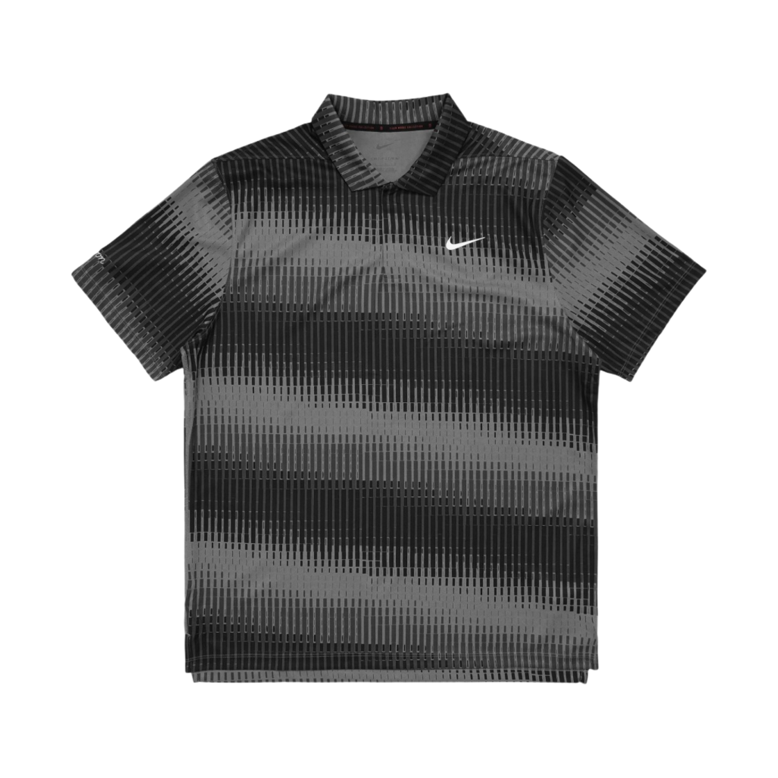 말본 골프 x 나이키 타이거 우즈 드라이핏 ADV FA 프린티드 폴로 아이언 그레이(Malbon Golf x Nike Dri-Fit ADV Tiger Woods FA Printed Polo Iron Grey) - 1