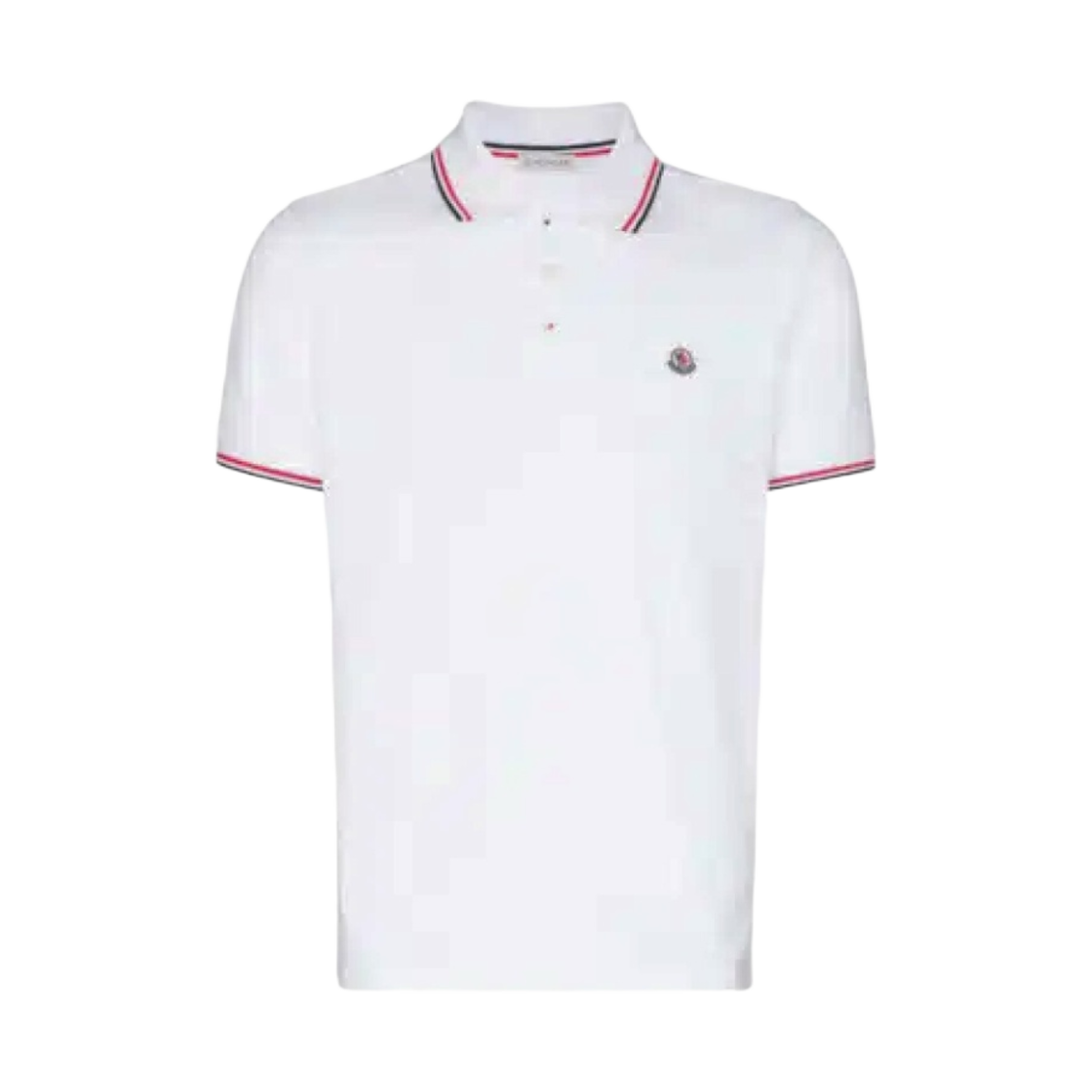 몽클레르 로고 폴로 셔츠 화이트 - 22FW(Moncler Logo Polo Shirt White - 22FW) - 1