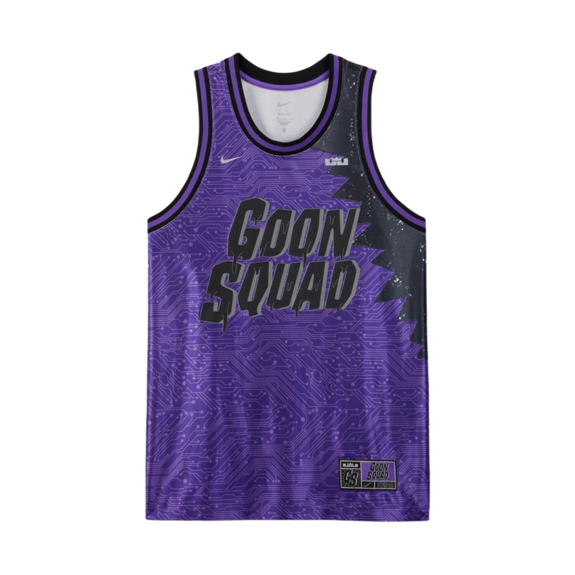 나이키 x 스페이스 잼: 새로운 시대 드라이핏 저지 군 스쿼드 - US/EU(Nike x Space Jam: A New Legacy Dri-Fit Jersey Goon Squad - US/EU)