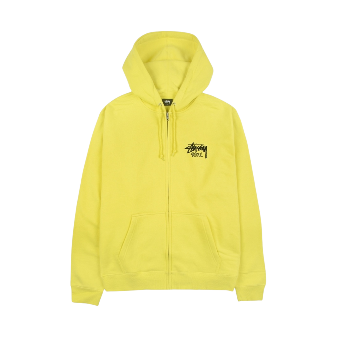 스투시 스탁 서울 후드 집업 레몬(Stussy Stock Seoul Zip Hood Lemon)