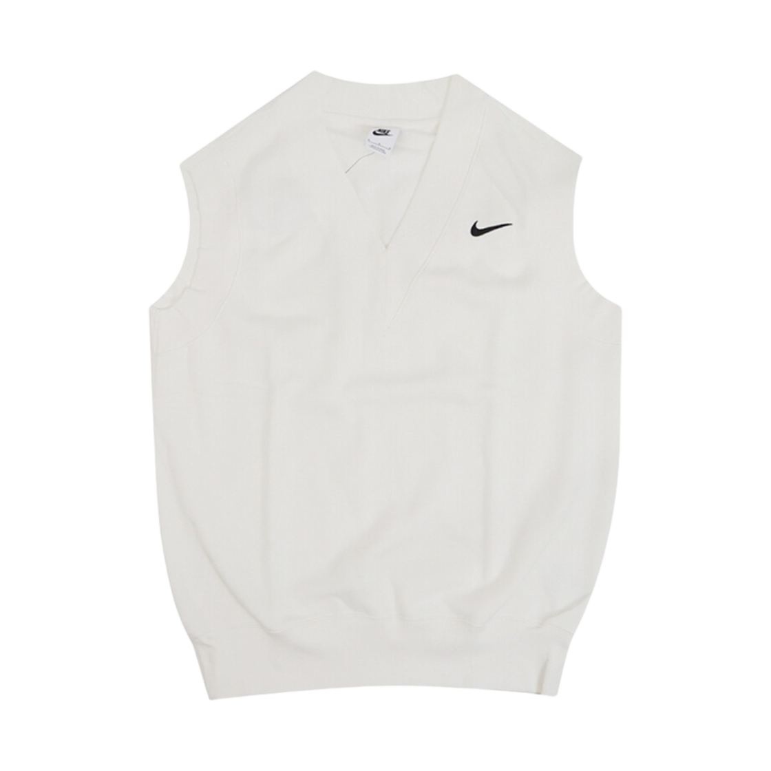 DQ6760-133 (W) Nike NSW Phoenix Fleece Oversized Vest Sail Black - Asia