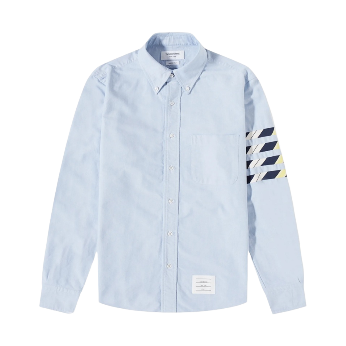 톰브라운 옥스포드 사선 스트레이트 핏 셔츠 라이트 블루(Thom Browne Oxford 4-Bar Straight Fit Shirt Light Blue) - 1