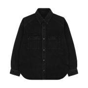 Juun.J Outer Style Denim Shirt Black