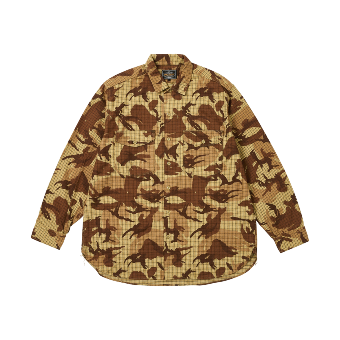 팔라스 x 빔즈 플러스 워크 셔츠 브라운 - 24FW(Palace x Beams Plus Work Shirt Brown - 24FW) - 1