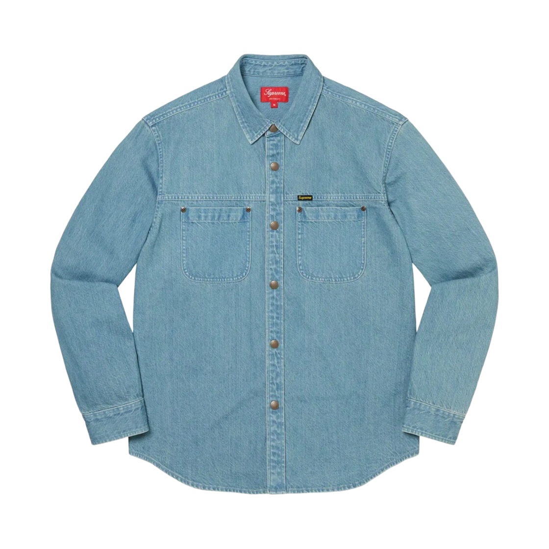슈프림 스냅 워크 셔츠 데님 - 22FW