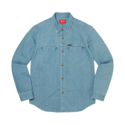 Supreme Snap Work Shirt Denim - 22FW