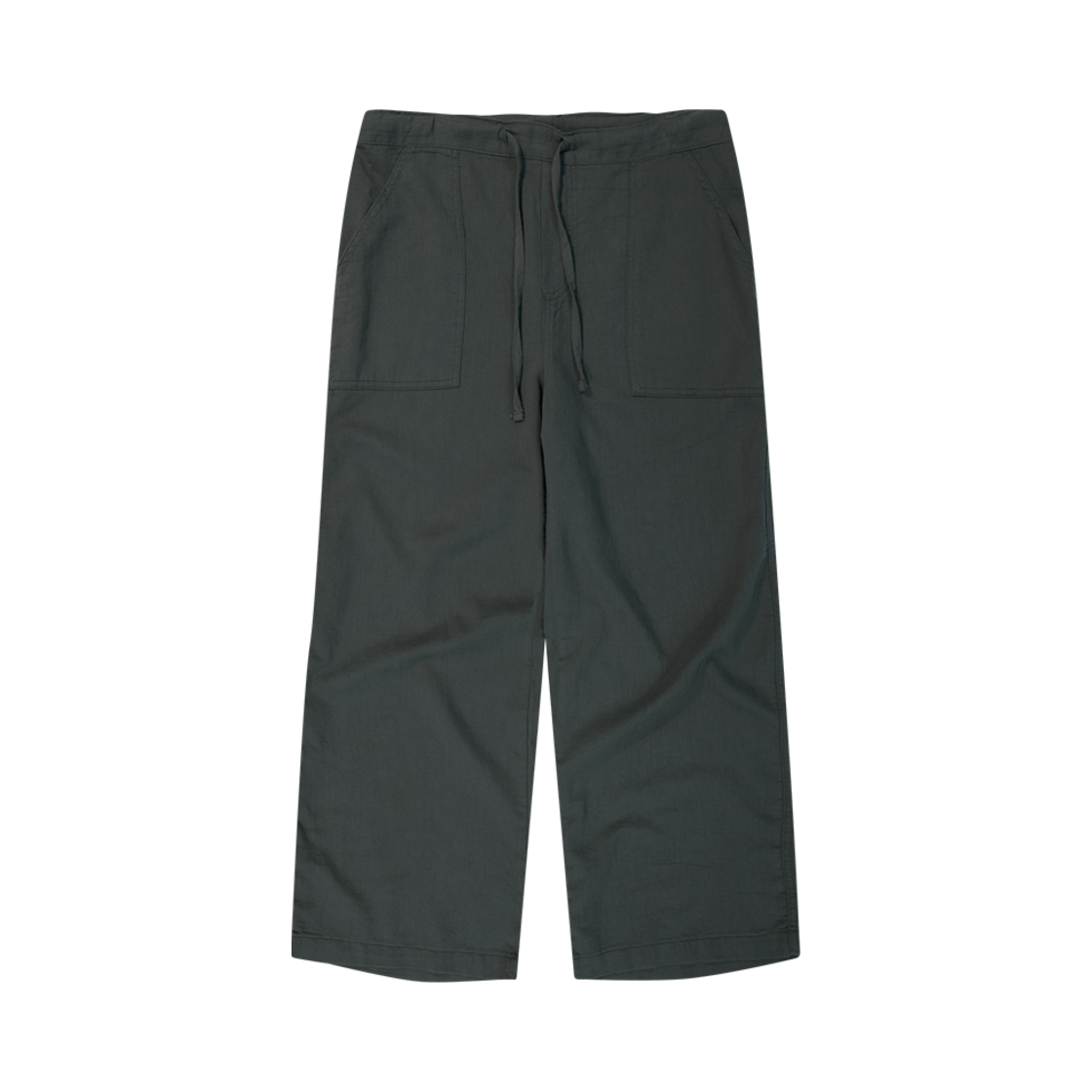 플랫웨이브 인 서울 로암 린넨 팬츠 차콜(Flatwave in seoul Roam Linen pants Charcoal)