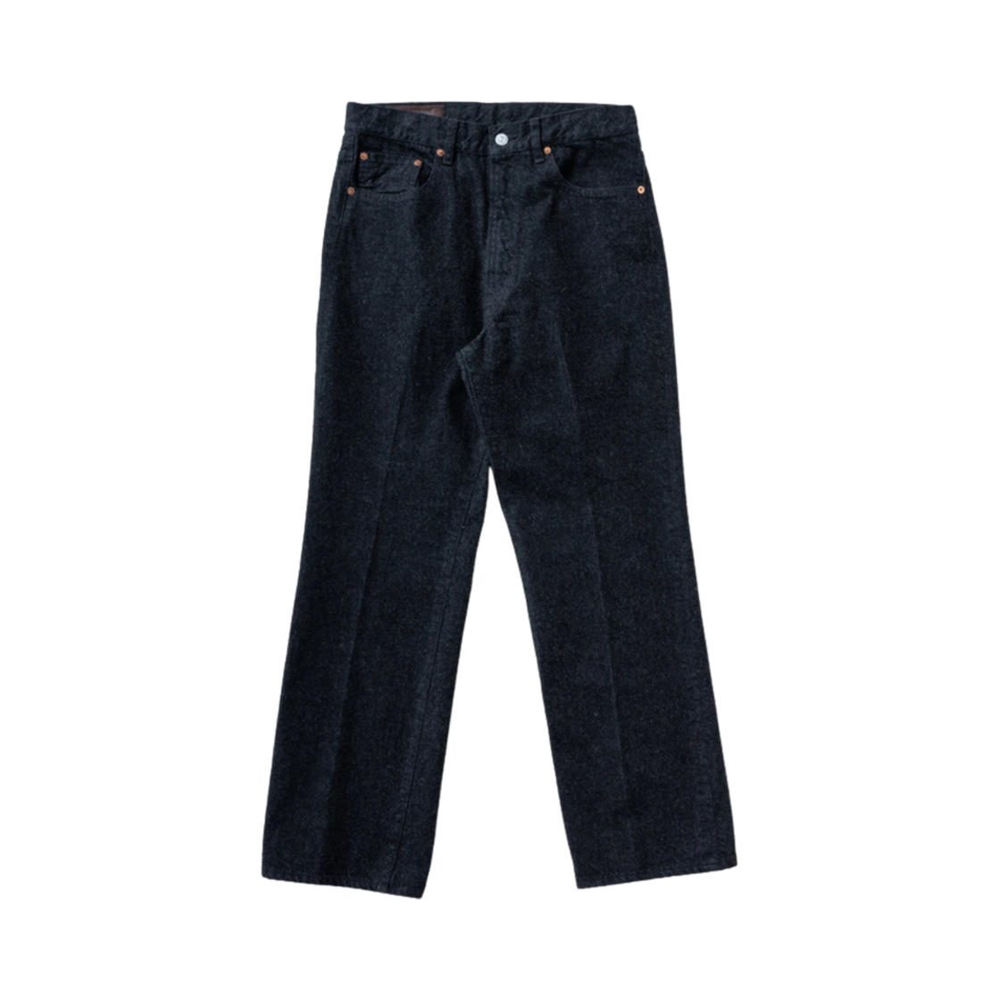 KSBS105DZ Kaptain Sunshine Skate Shoecut Denim Pants Black One Wash