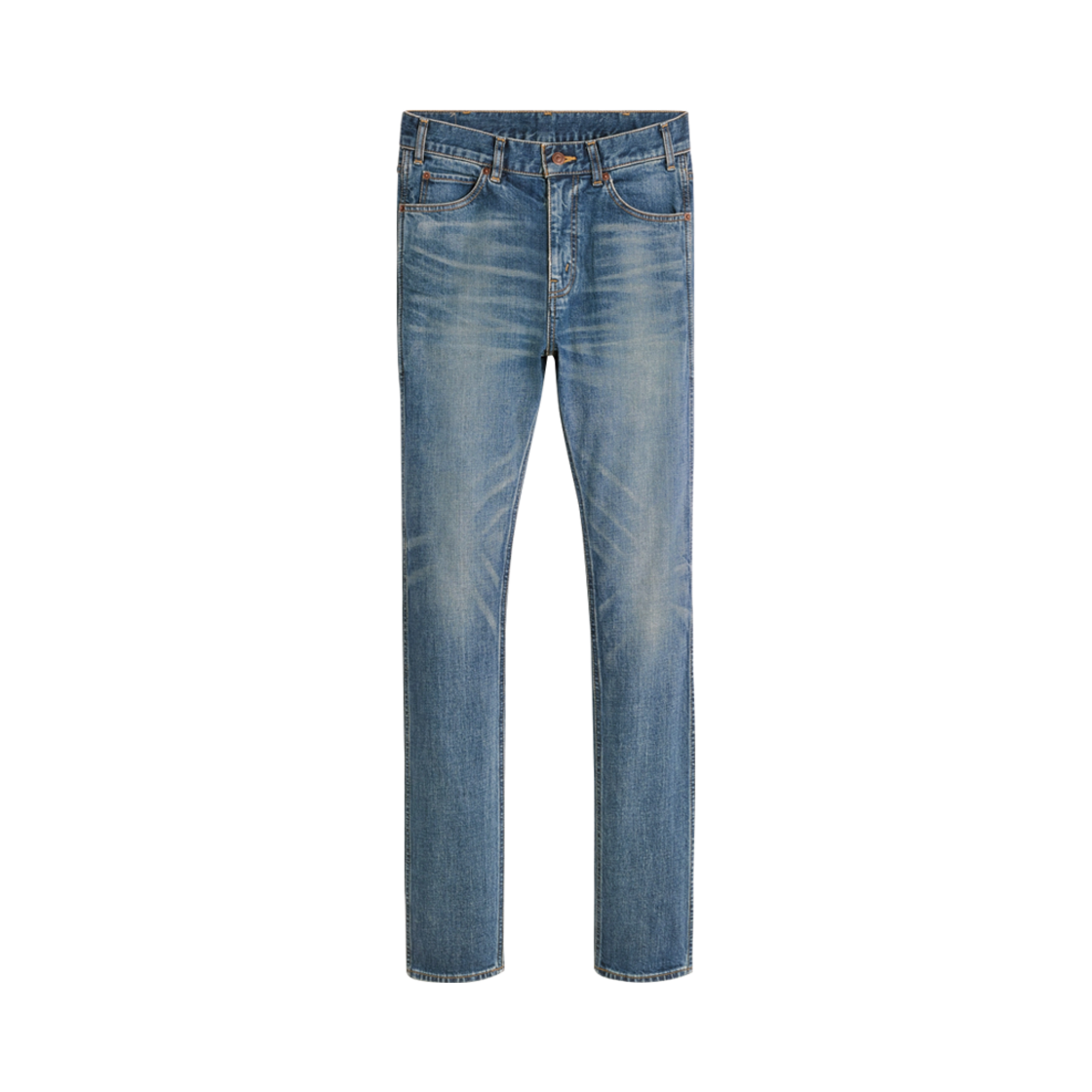 2N354114T-08TU Celine Skinny Jeans In Denim Vintage Union Wash