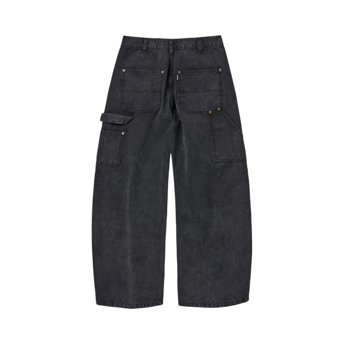 해칭룸 빈티지 더블 니 팬츠 차콜(Hatchingroom VTG Double Knee Pants Charcoal) - 2