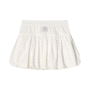 NEFNEF Balloon Skirt White Dot