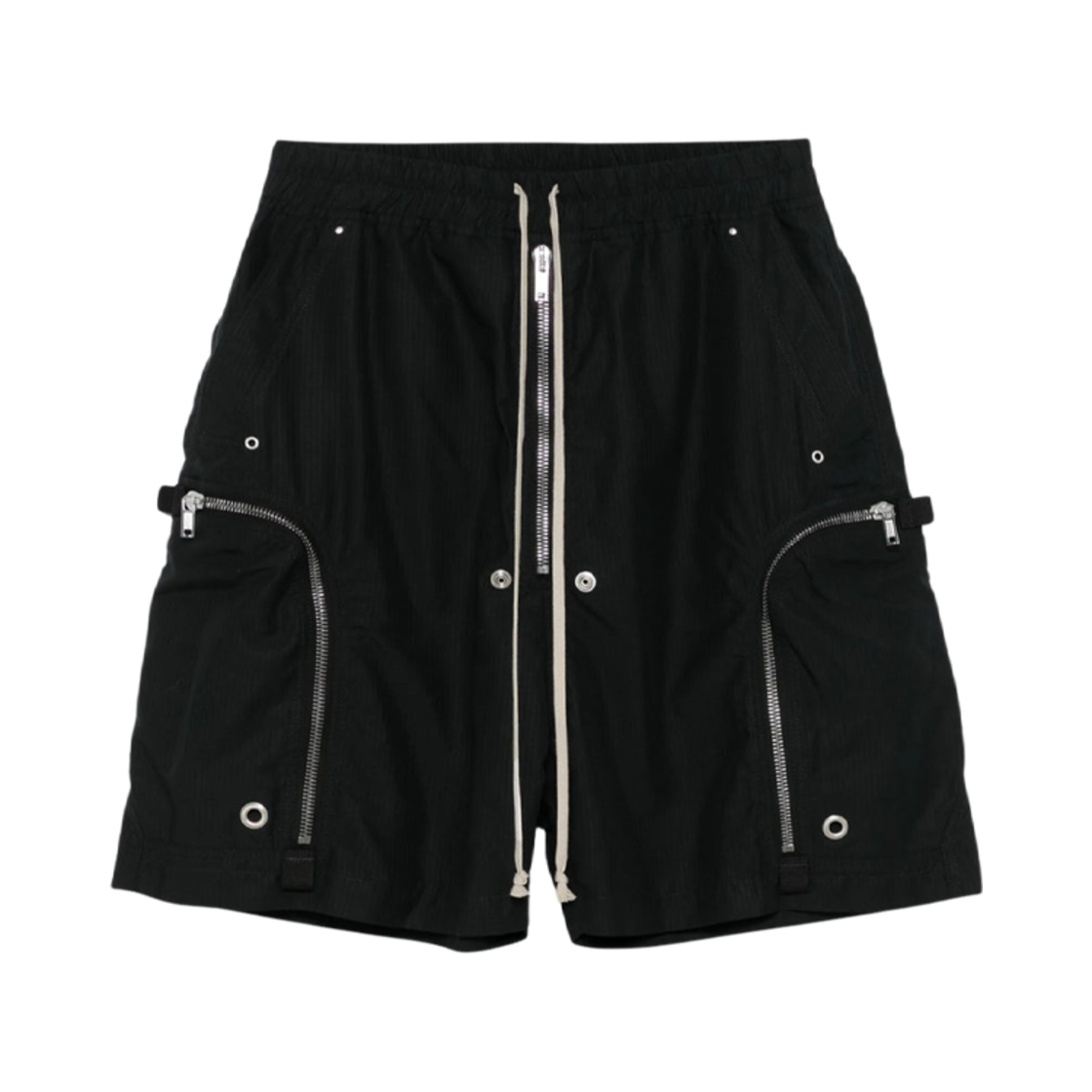 DU01E3389-NR-09 Rick Owens Drkshdw Bauhaus Shorts Black